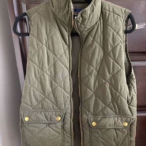 Army Green Puffer Vest